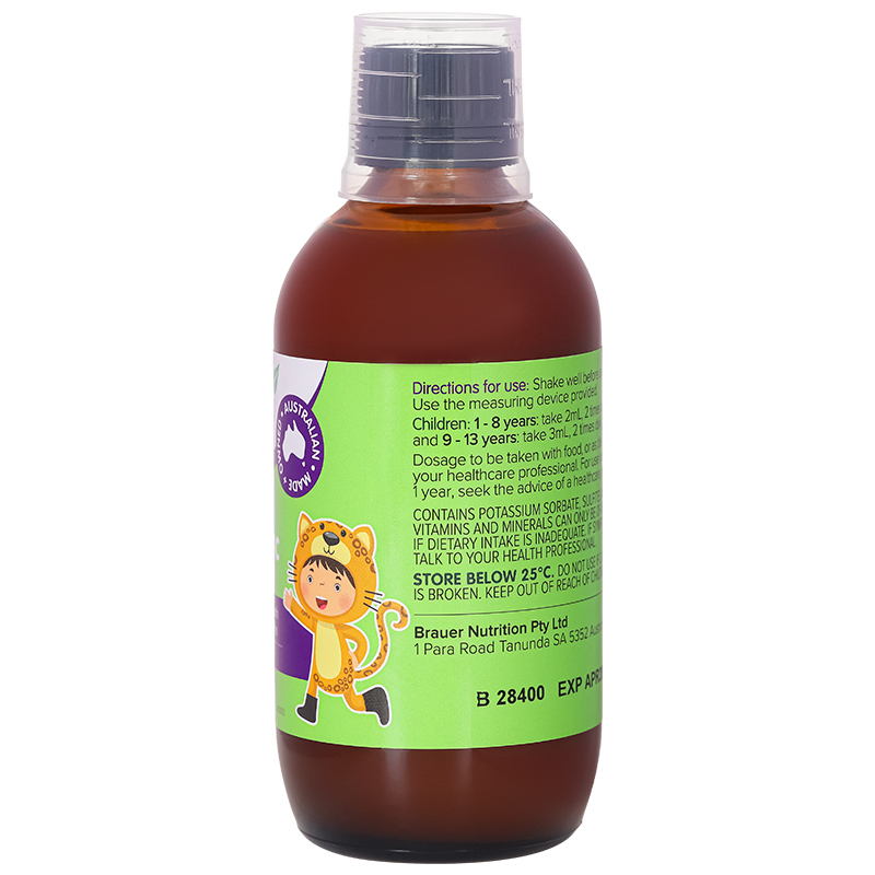 Thực phẩm bảo vệ sức khỏe Brauer Kids Liquid Zinc - 10